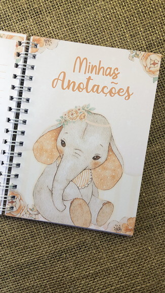 Caderneta de Saúde / Vacinação Personalizada - Elefante