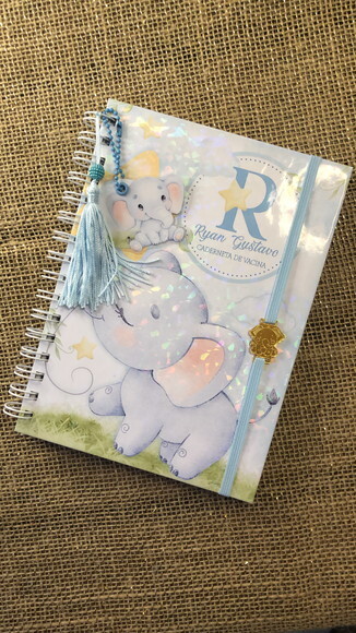Caderneta de Saúde / Vacinação Personalizada - Elefante