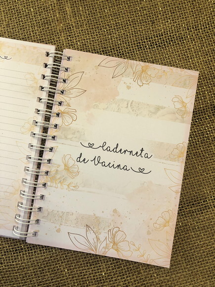 Caderneta de Saúde / Vacinação Personalizada - Floral