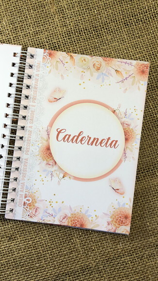 Caderneta de Saúde / Vacinação Personalizada - Floral