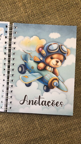 Caderneta de Saúde / Vacinação Personalizada - Ursinho