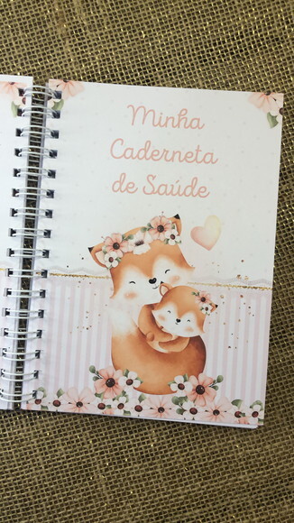 Caderneta de Saúde / Vacinação Personalizada -raposinhas