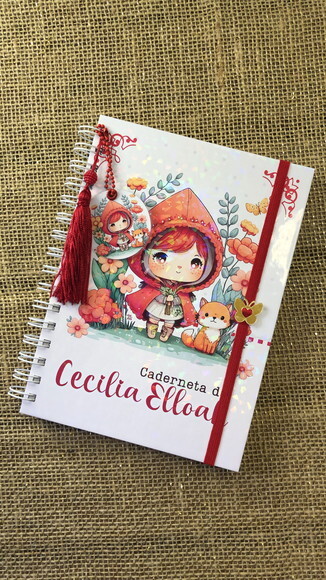 Caderneta de Saúde Personalizada - Chapeuzinho Vermelho