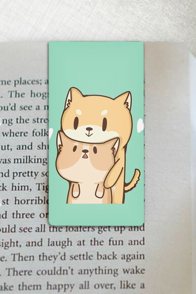 Marca Pagina Magnetico Animais Fofos