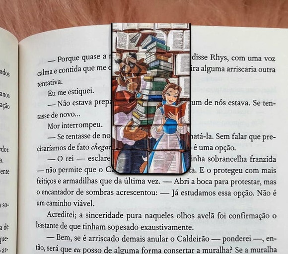 Marca Pagina Magnetico Bela Leitora