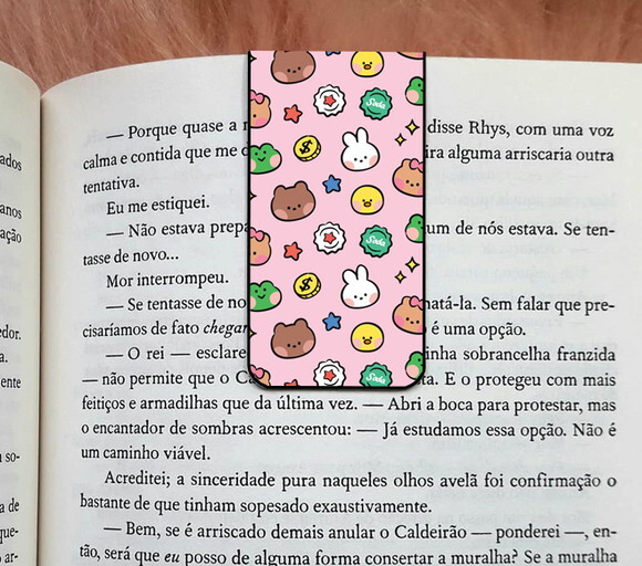 Marca Pagina Magnetico Bichinhos Fofos