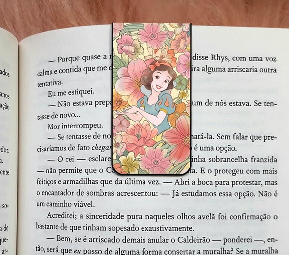 Marca Pagina Magnetico Branca de Neve