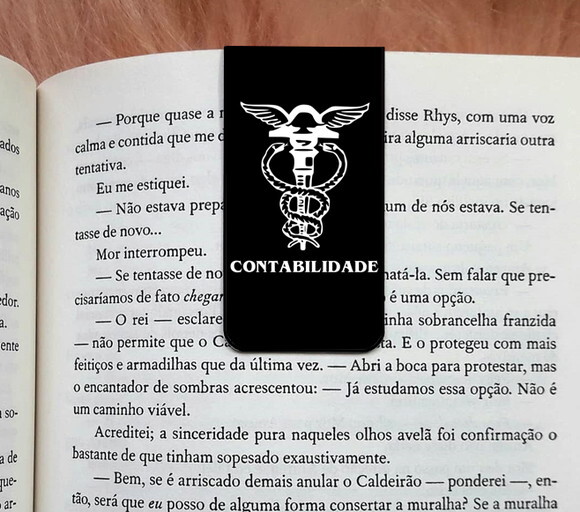 Marca Pagina Magnetico Contabilidade