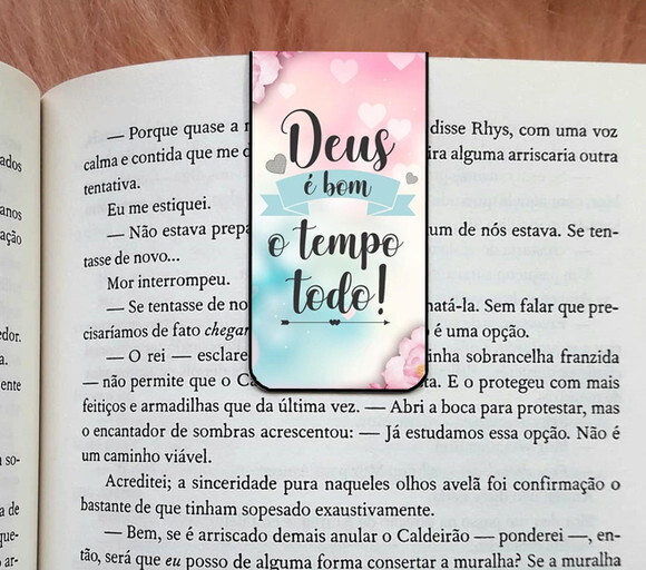 Marca Pagina Magnetico Deus É Bom