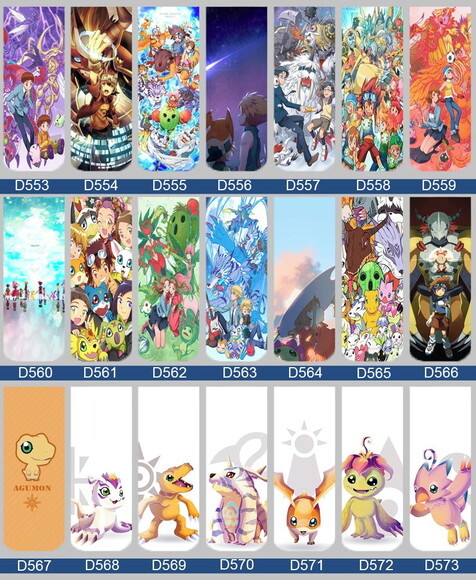 Marca Pagina Magnetico Digimon