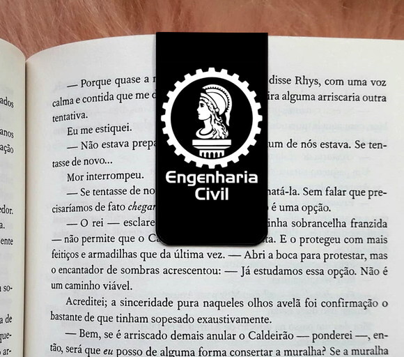 Marca Pagina Magnetico Engenharia Civil