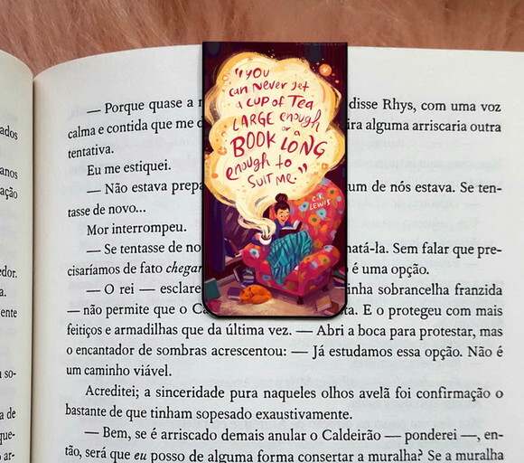 Marca Pagina Magnetico Frase c S Lewis