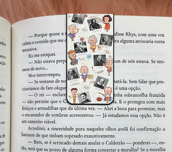 Marca Pagina Magnetico Genios