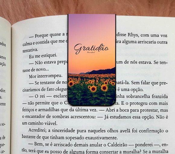 Marca Pagina Magnetico Gratidão