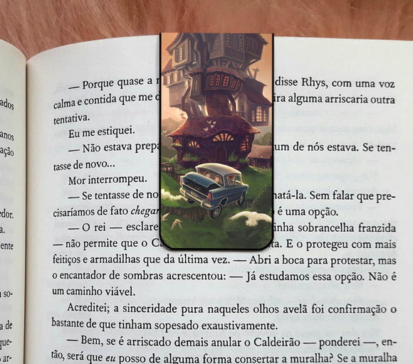 Marca Pagina Magnetico Harry Potter Ford Anglia + Toca