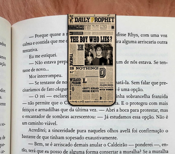 Marca Pagina Magnetico Harry Potter Daily Prophet