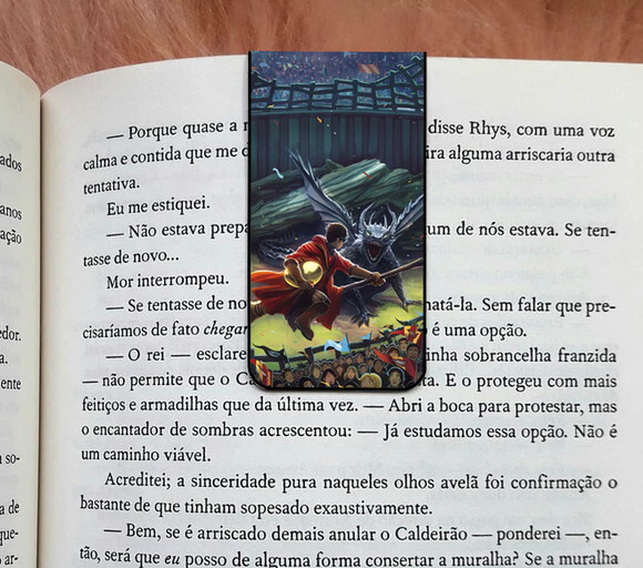 Marca Pagina Magnetico Harry Potter Torneio Tribruxo