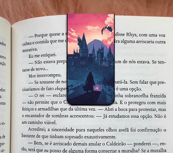 Marca Pagina Magnetico Hogwarts