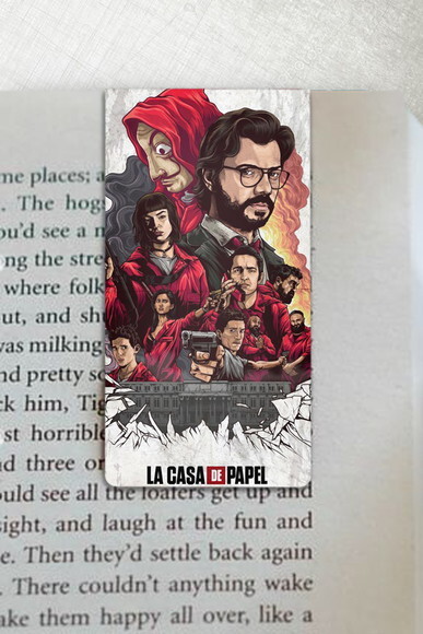 Marca Pagina Magnetico La Casa De Papel