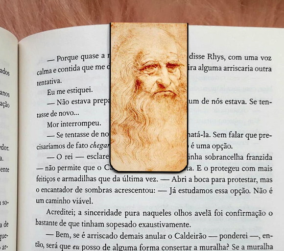 Marca Pagina Magnetico Leonardo Davinci