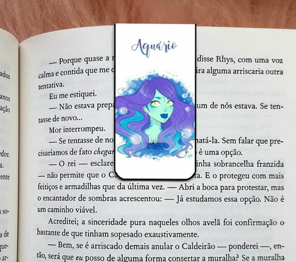 Marca Pagina Magnetico Signos Aquario