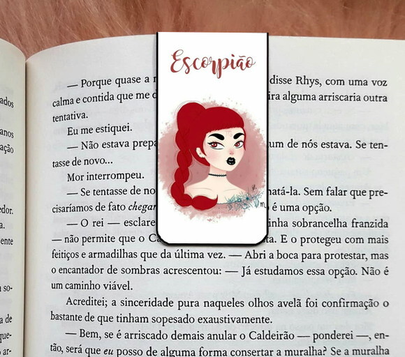 Marca Pagina Magnetico Signos Escorpião