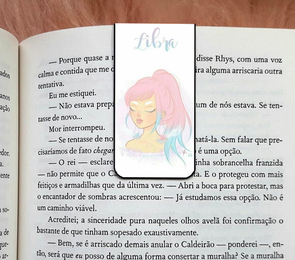 Marca Pagina Magnetico Signos Libra