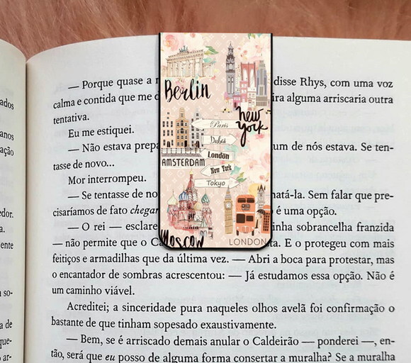 Marca Pagina Magnetico Viagens