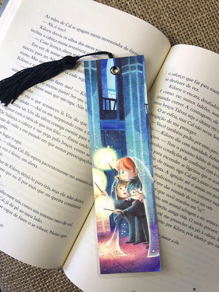 Marca Pagina Plastificado Harry Potter