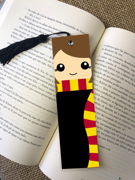 Marca Pagina Plastificado Hermione