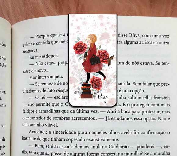 Marcador Magnetico A menina que roubava livros