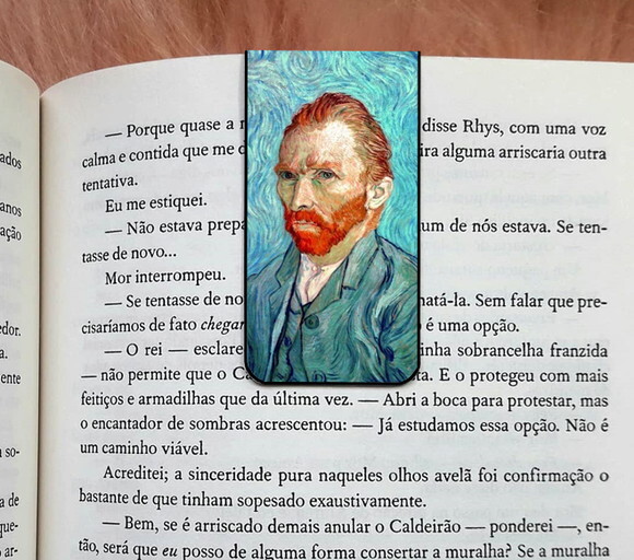 Marcador Magnetico Autorretrato Van Gogh