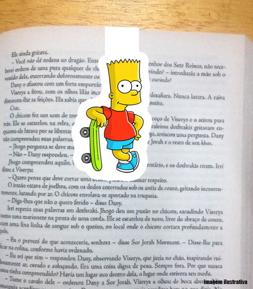 Marcador Magnetico Bart Simpson