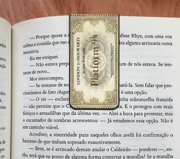 Marcador Magnetico Bilhete Hogwarts Express