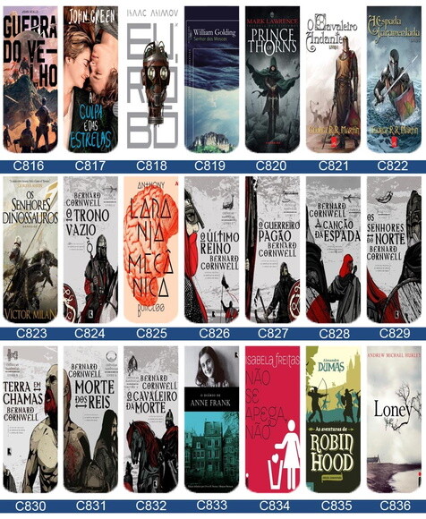 Marcador Magnetico Capas de Livros