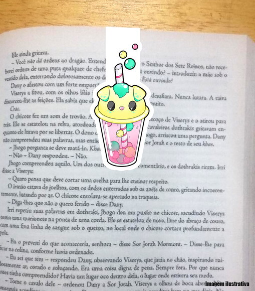 Marcador Magnetico Copinho Kawaii (mod 2)