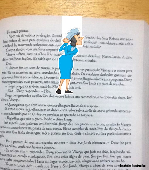 Marcador Magnetico Dona Clotilde