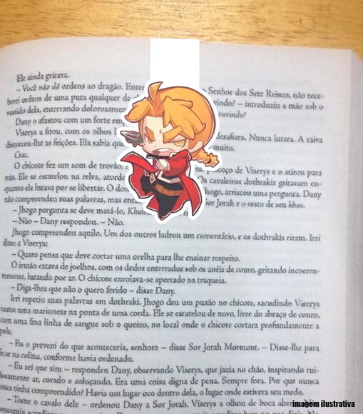 Marcador Magnetico Edward Elric