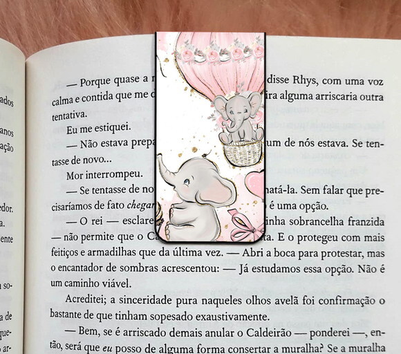 Marcador Magnetico Elefante Fofo