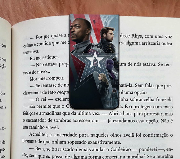 Marcador Magnetico Falcão E O Soldado Invernal