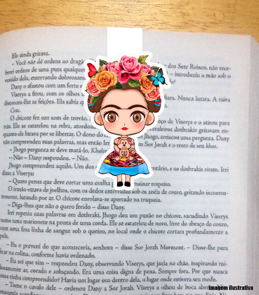 Marcador Magnetico Frida Khalo
