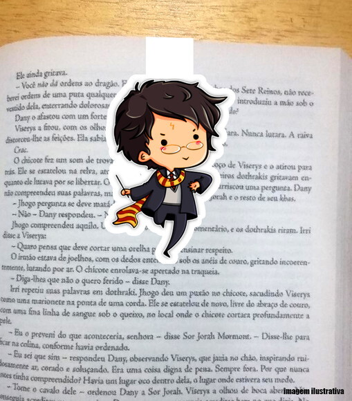 Marcador Magnetico Harry Potter