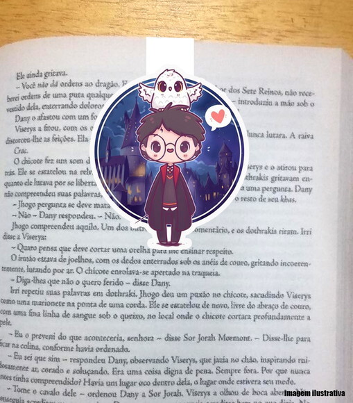 Marcador Magnetico Harry Potter (mod 2)