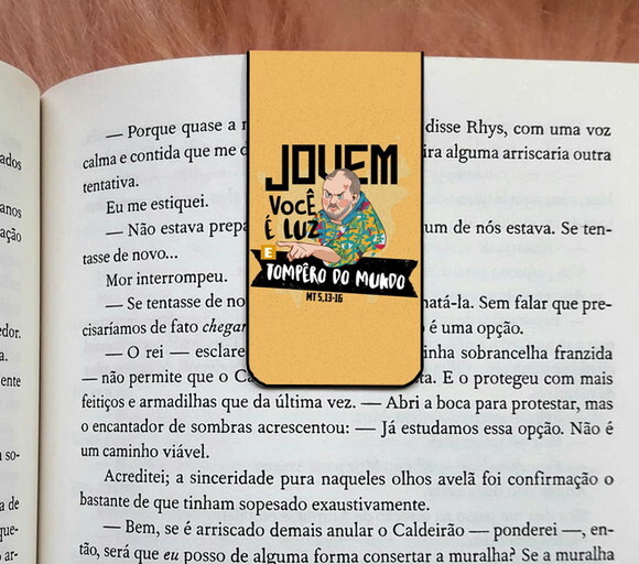 Marcador Magnético Jovem Você É Sal da Terra