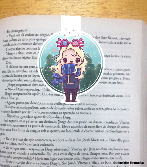 Marcador Magnetico Luna Lovegood
