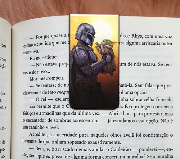 Marcador Magnetico Mandaloriano