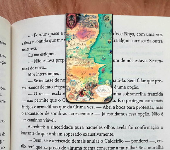 Marcador Magnetico Mapa Narnia