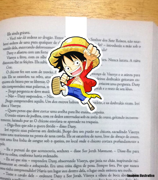 Marcador Magnetico Monkey D. Lufy
