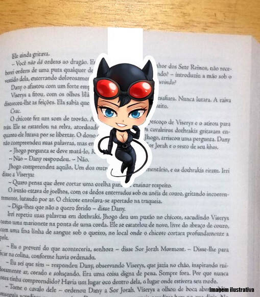 Marcador Magnetico Mulher Gato