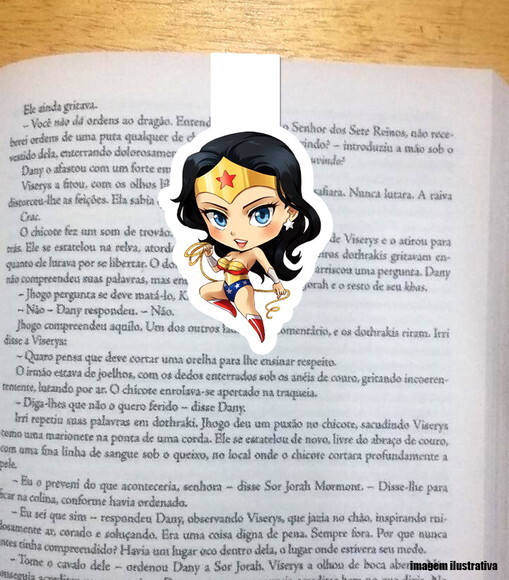Marcador Magnetico Mulher Maravilha